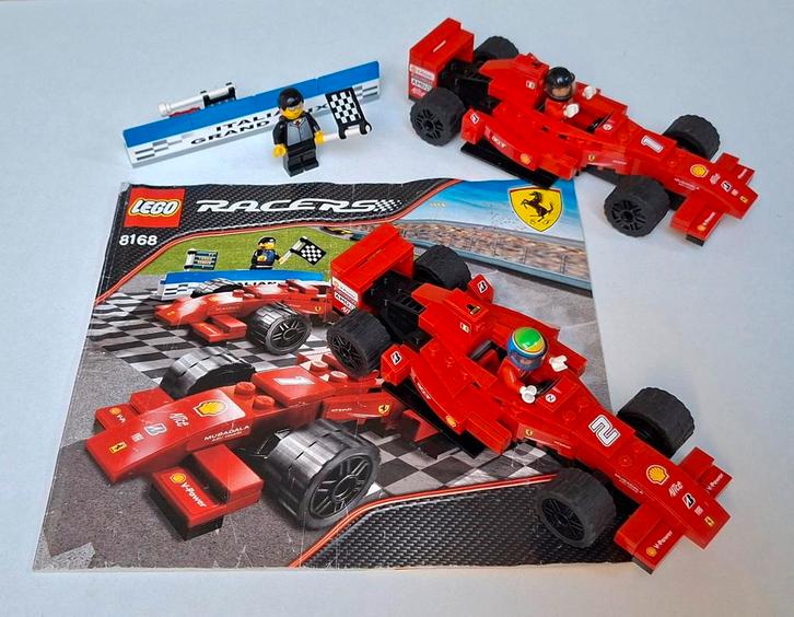 Lego Racers / set 8186 Ferrari Victory, Kinderen en Baby's, Speelgoed | Duplo en Lego, Zo goed als nieuw, Lego, Complete set, Ophalen of Verzenden