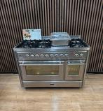 Luxe rvs Boretti Majestic Fornuis 7-pits  (Gratis bezorgen), Witgoed en Apparatuur, Fornuizen, 5258sh, Ophalen of Verzenden, Zo goed als nieuw