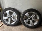 Mooie metalen velgen met winterbanden Passat Gte B8 17 inch, 215 mm, 17 inch, Winterbanden, Ophalen of Verzenden