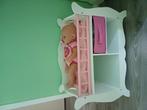 Poppen commode/ledikantje, Kinderen en Baby's, Speelgoed | Poppen, Ophalen of Verzenden, Gebruikt, Babypop