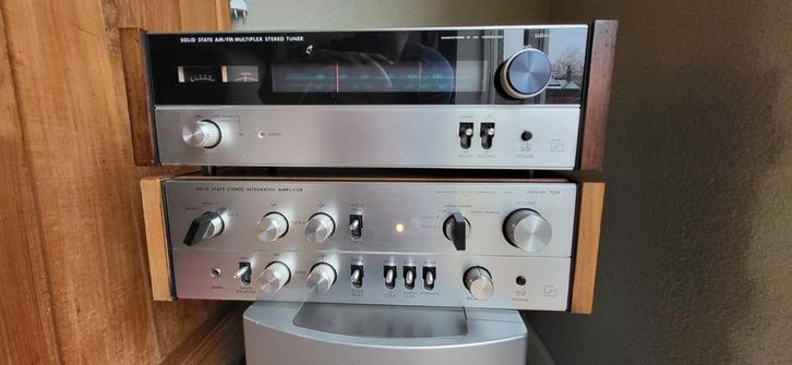 Luxman Versterker 700x & Tuner 700 - Vintage Hifi Set, Audio, Tv en Foto, Tuners, Ophalen of Verzenden
