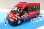 ford transit brandweermanschappenbus-cararama- 1/43, Ophalen of Verzenden, Nieuw, Auto, Overige merken