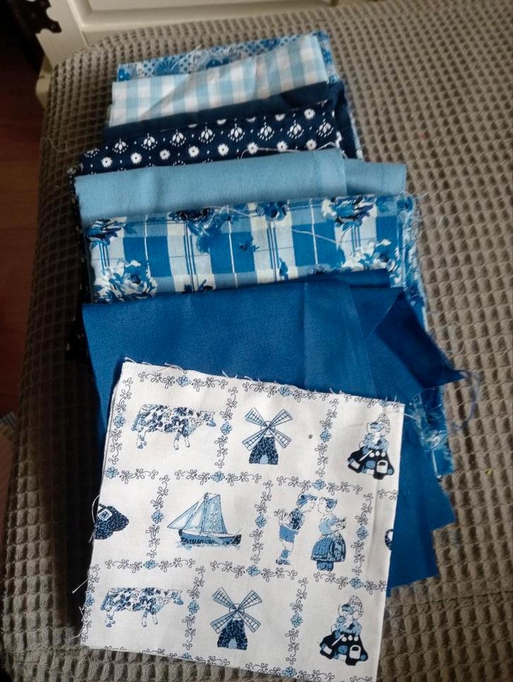 Setjes kleine lapjes, Hobby en Vrije tijd, Stoffen en Lappen, Zo goed als nieuw, Katoen, 30 tot 120 cm, 30 tot 200 cm, Ophalen of Verzenden