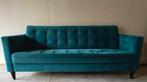 Bank fluweelstof, Ophalen, Gebruikt, Driepersoons, 75 tot 100 cm