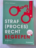 Joost Verbaan - Straf(proces)recht begrepen, Boeken, Ophalen, Zo goed als nieuw, Joost Verbaan