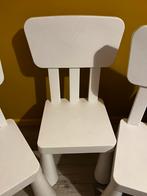 3 witte IKEA kinderstoeltjes - gratis af te halen!, Ophalen, Gebruikt, Stoel(en)