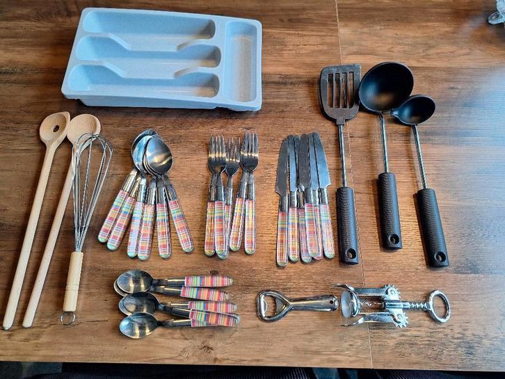 Bestek e.d. voor op de camping, Caravans en Kamperen, Kampeeraccessoires, Gebruikt, Ophalen of Verzenden