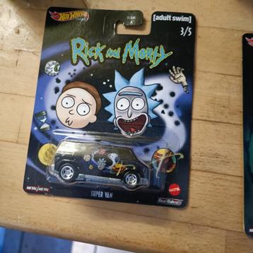 Hot Wheels Premium Super Van Rick and Morty Pop Culture beschikbaar voor biedingen