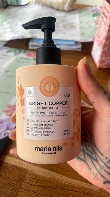 Maria Nila bright copper mask