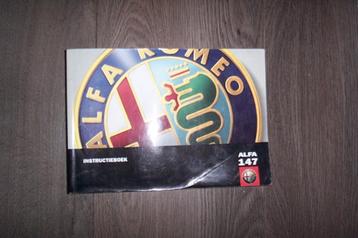 Gebruikershandleiding voor ALFA 147   2000/2010 beschikbaar voor biedingen