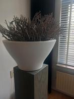 Elho witte plantenbak, Kunststof, Minder dan 60 cm, Rond, Ophalen of Verzenden