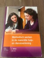 Methodisch werken in de materiële hulp- en dienstverlening, Boeken, Leo de Witte, Verzenden, Sociale wetenschap, Zo goed als nieuw