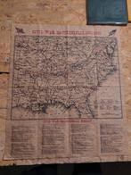 Civil war battlefields map Amerikaanse burgeroorlog, Boeken, Overige gebieden, Ophalen of Verzenden, Zo goed als nieuw, 2000 tot heden