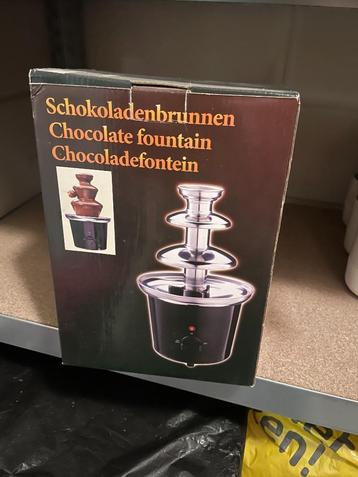 Chocolade fondue set beschikbaar voor biedingen