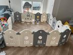 Grondbox playpen XXL (205x205cm) 18 panelen, Ophalen, Gebruikt, Overige vormen