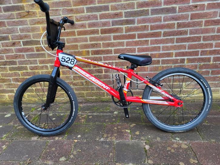 BMX Fiets - Free Agent, Fietsen en Brommers, Fietsen | Crossfietsen en BMX, Gebruikt, 20 tot 24 inch, Aluminium, V-brakes, Voetsteunen
