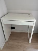 Gratis bureau Micke van Ikea wit, Ophalen, Gebruikt