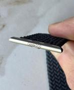 Apple 42mm Midnight Braided Solo Loop - Size 5, Zwart, IOS, Ophalen of Verzenden, Zo goed als nieuw