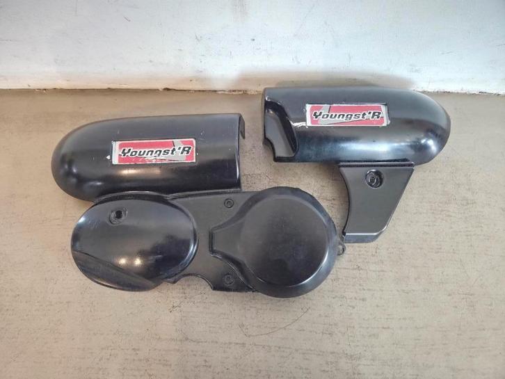 Tomos A35/A52/A55 Youngst'R Zij Kappen Zwart Origineel, Motoren, Accessoires | Overige, Zo goed als nieuw, Ophalen of Verzenden