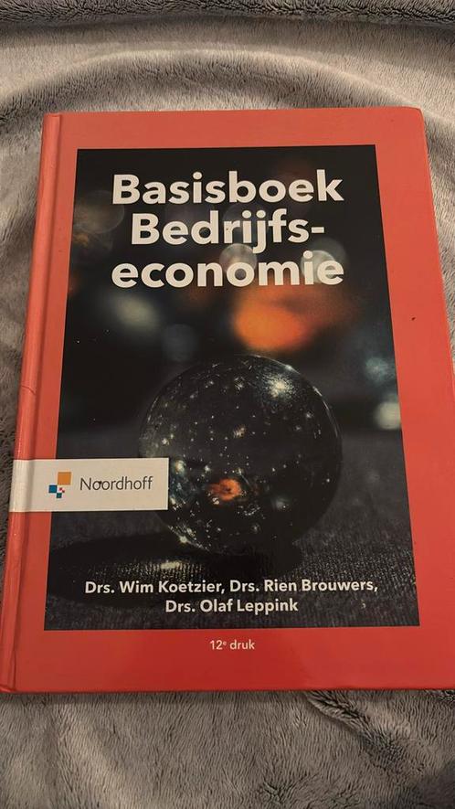 M.P. Brouwers - Basisboek bedrijfseconomie, Boeken, Economie, Management en Marketing, Nieuw, Management, Ophalen of Verzenden