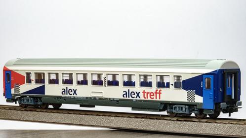 PIKO: ALEX treff rijtuig (uit starterset 57130) voor H0-spoo, Hobby en Vrije tijd, Modeltreinen | H0, Gebruikt, Wagon, Gelijkstroom