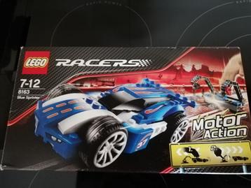 Lego Racers 8163 Blue Sprinter, helemaal compleet beschikbaar voor biedingen