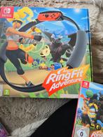 Ring Fit Adventure + Ring-con  en beenband - Nintendo Switch, Spelcomputers en Games, Games | Nintendo Switch, 1 speler, Ophalen of Verzenden
