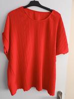 Rood dames shirt, maat Xl, Kleding | Dames, Maat 46/48 (XL) of groter, Ophalen of Verzenden, Zo goed als nieuw, Korte mouw