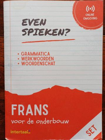 Even Spieken? Frans voor de onderbouw havo  beschikbaar voor biedingen