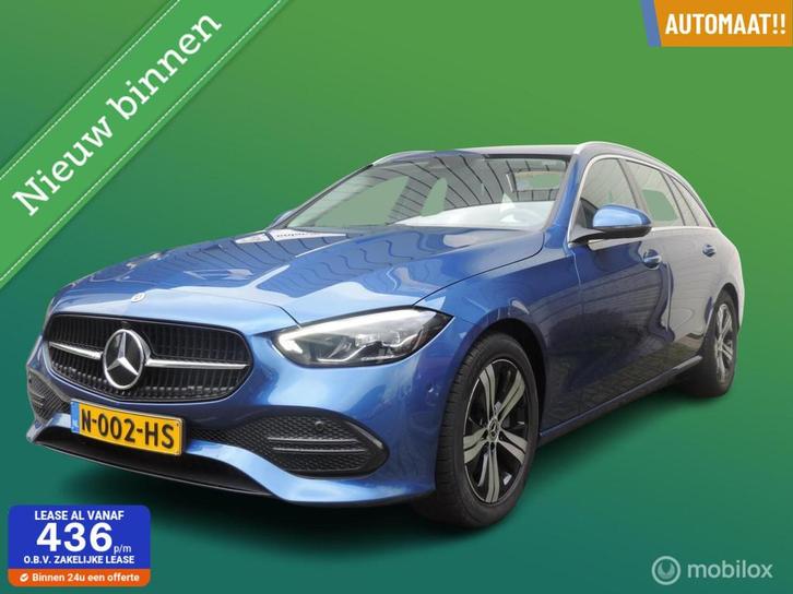 Mercedes C-klasse Estate 200 Launch Edition Luxury Line HEV!, Auto's, Mercedes-Benz, Bedrijf, Te koop, C-Klasse, 360° camera, ABS