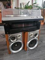 Sanyo platenspeler + JVC versterker, Audio, Tv en Foto, Ophalen, Overige merken