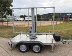 aanhanger met mast en kader voor led scherm, Ophalen, Nieuw