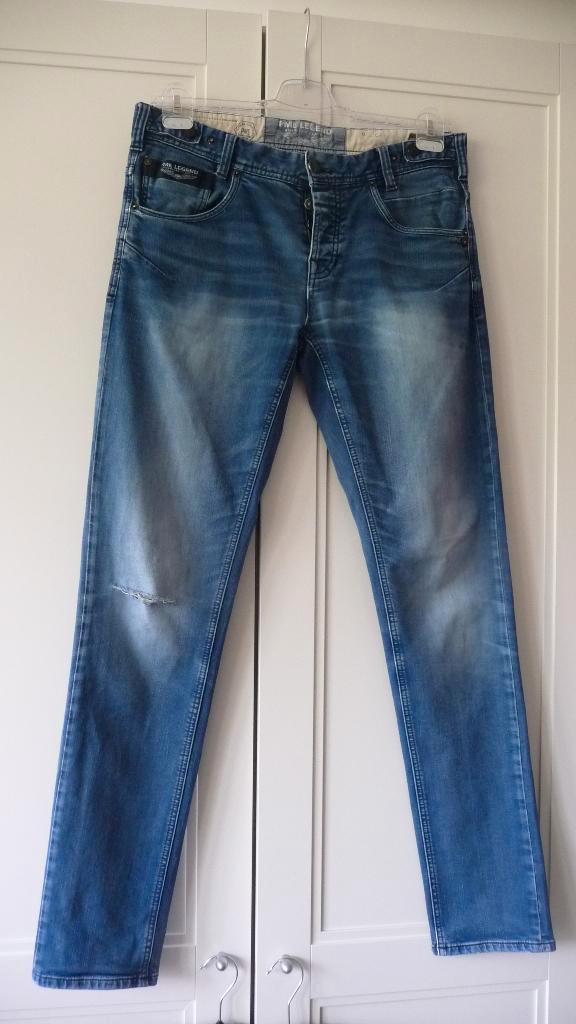 PME Legend - W34 - L36, Kleding | Heren, Spijkerbroeken en Jeans, Zo goed als nieuw, W33 - W34 (confectie 48/50), Blauw, Ophalen of Verzenden