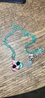 Kleurrijke ketting met hanger, Overige kleuren, Nieuw, Ophalen of Verzenden, Overige materialen