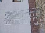 3x14 aluminium schildersladder, Doe-het-zelf en Verbouw, Ladders en Trappen, Ophalen of Verzenden, Zo goed als nieuw, 4 meter of meer