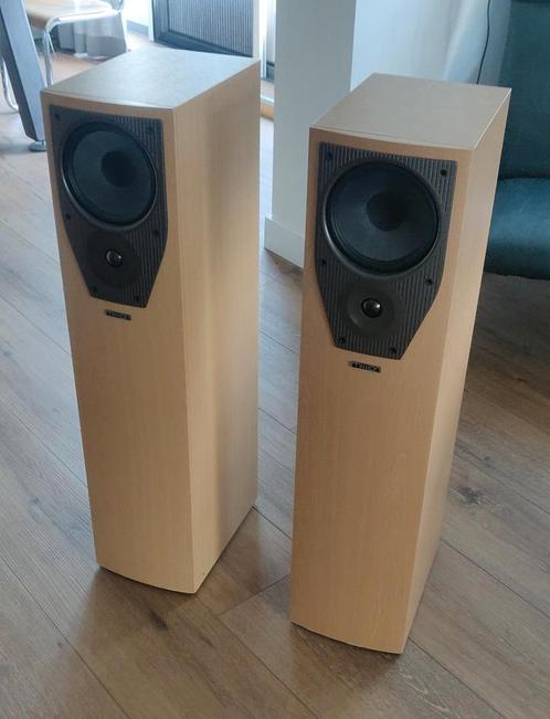 Mission M73i - Vloerstaande speakers, Audio, Tv en Foto, Luidsprekers, Zo goed als nieuw, Front, Rear of Stereo speakers, 60 tot 120 watt