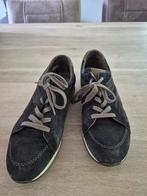 Zwarte suède schoenen, Gabon, maat 7 (37-38), Ophalen of Verzenden, Zo goed als nieuw, Zwart