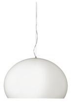 Kartell FL/Y Hanglamp Ø52 Mat Wit, Ophalen, Gebruikt, Kunststof, Minder dan 50 cm