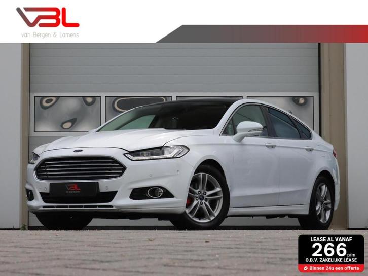 Ford Mondeo 1.5 160PK Titanium automaat | Panoramadak, Auto's, Ford, Bedrijf, Te koop, Mondeo, ABS, Achteruitrijcamera, Airbags