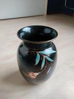 vaas, Gouds plateel, Gouda, Zenith, Fuchsia, Antiek en Kunst, Ophalen of Verzenden