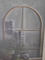 wanddecoratie/wandplaat landelijk/stoer/grijs/kaarsen, Huis en Inrichting, Woonaccessoires | Wanddecoraties, Ophalen, Zo goed als nieuw