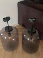 Lamp karwei, Huis en Inrichting, Lampen | Hanglampen, Ophalen of Verzenden, Zo goed als nieuw, Glas, Minder dan 50 cm