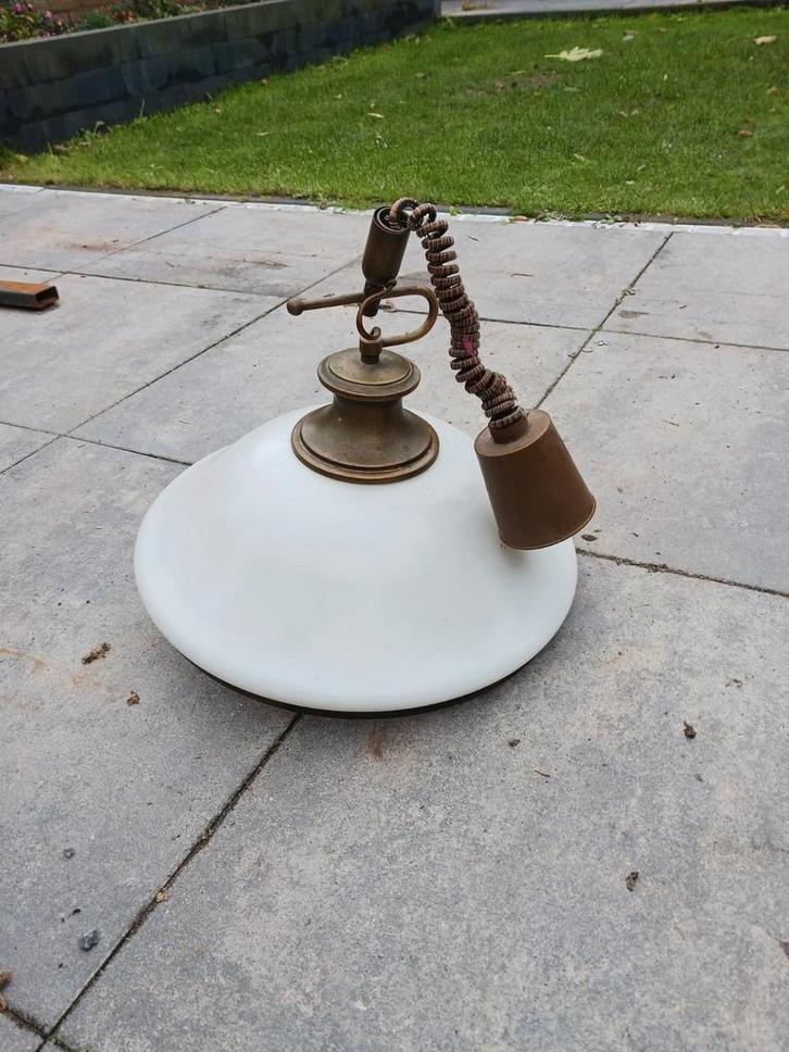 Vintage Hanglamp, Huis en Inrichting, Lampen | Hanglampen, Gebruikt, Minder dan 50 cm, Ophalen