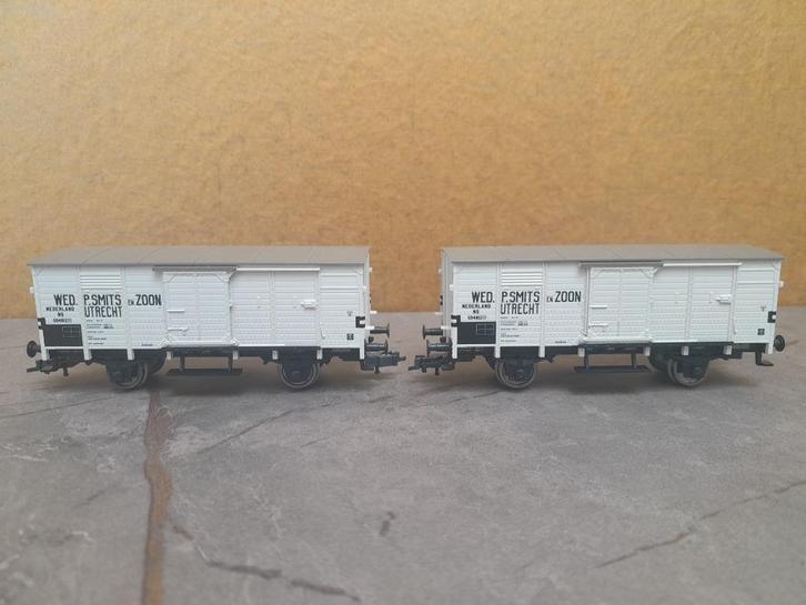 Fleischmann 535809 (2x), Hobby en Vrije tijd, Modeltreinen | H0, Gebruikt, Wagon, Gelijkstroom, Fleischmann, Ophalen of Verzenden