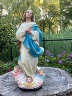 Mariabeeld ❤️ Maria met 3 engeltjes aan haar voeten, Ophalen of Verzenden