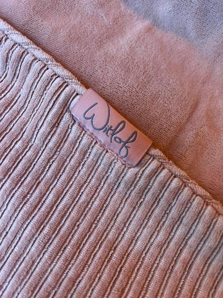 Fluwelen ledikantdeken Witlof for kids roze, Kinderen en Baby's, Dekens, Slaapzakjes en Inbakerproducten, Zo goed als nieuw, Deken