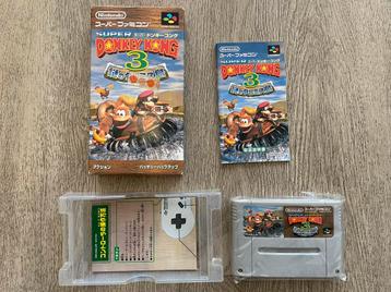 Super Donkey Kong Country 3 SNES Super Nintendo SFC CIB NTSC beschikbaar voor biedingen