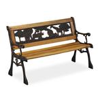 Tuinbankje met dierenpartoon - kinderbankje, Ophalen, Nieuw