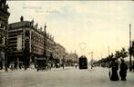 Rotterdam - Nieuwe Binnenweg - Tram, Ophalen of Verzenden, 1920 tot 1940, Gelopen, Zuid-Holland