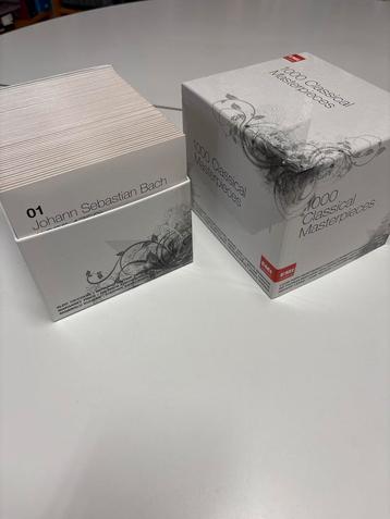 1000 Classical Masterpieces - Boxset beschikbaar voor biedingen